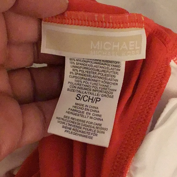 NWT MK swim suit  S - Picture 6 of 6